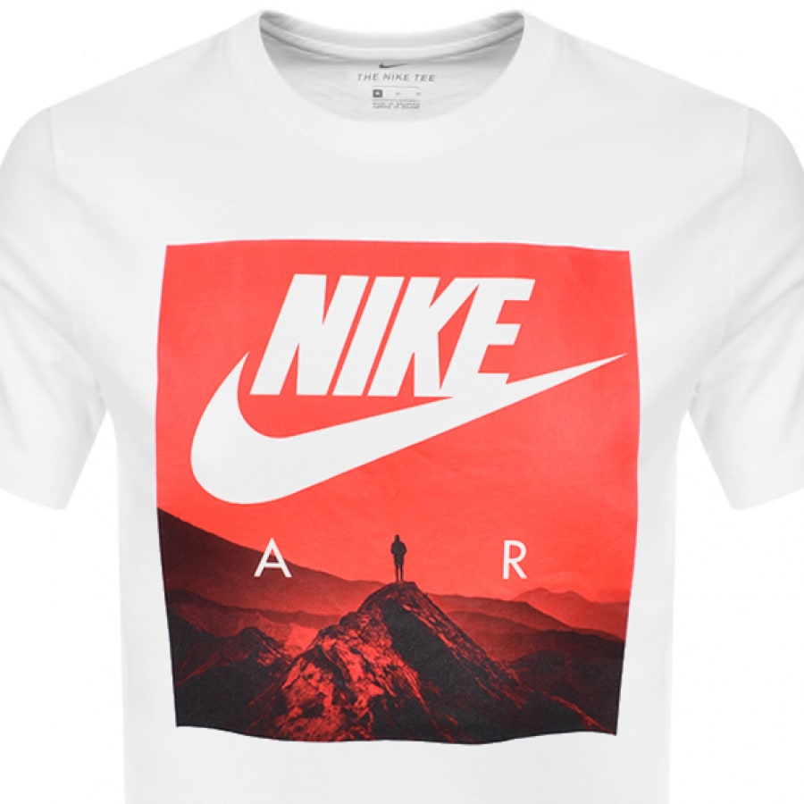 Alternative Image for ProductNike Crew Neck Air Photo T Shirt White2